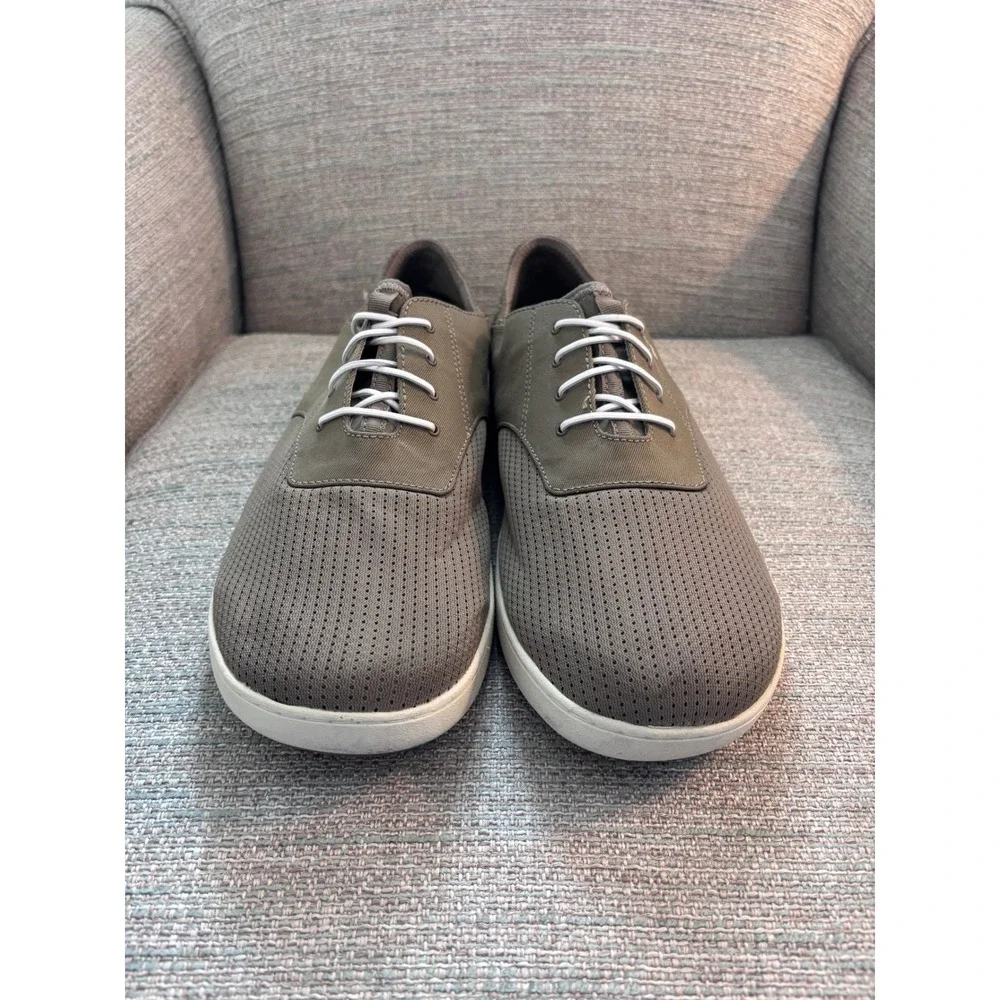 OluKai Nohea Moku Olive‎ Green Boat Shoes Mesh Sneakers 10283-1020 Mens 13